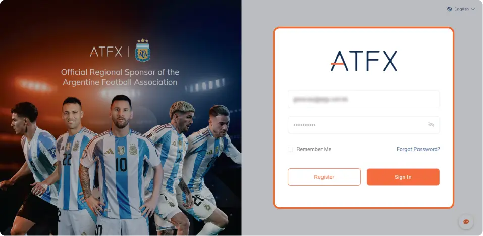Step 1 - ATFX Account