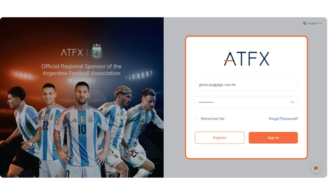 Step 1 - ATFX Account